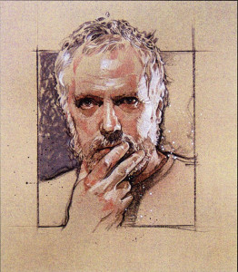 Drew-Struzan-Self-Portrait-Art-600x687