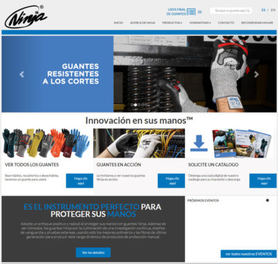 Ninja® Chile Website